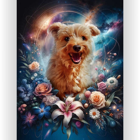 Personalisiertes Portrait - Universum Stil