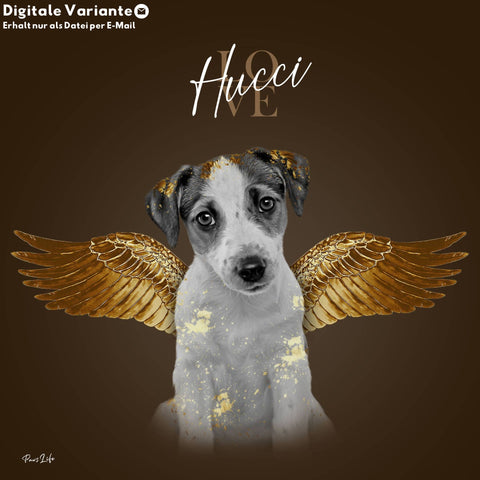 Digitales Engel Portrait