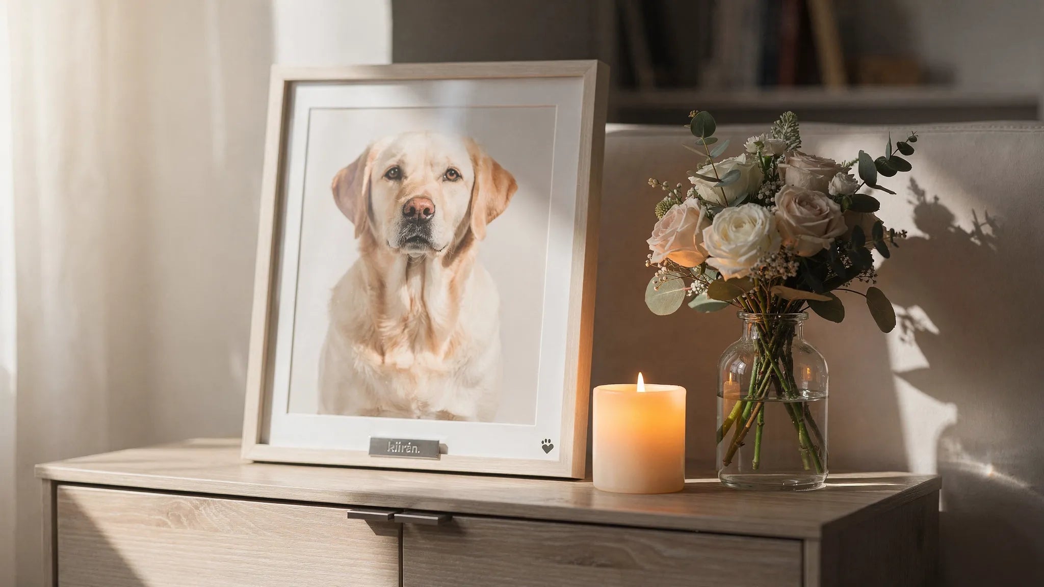 Trauergeschenk Hund verstorben: Würdige Geschenkideen