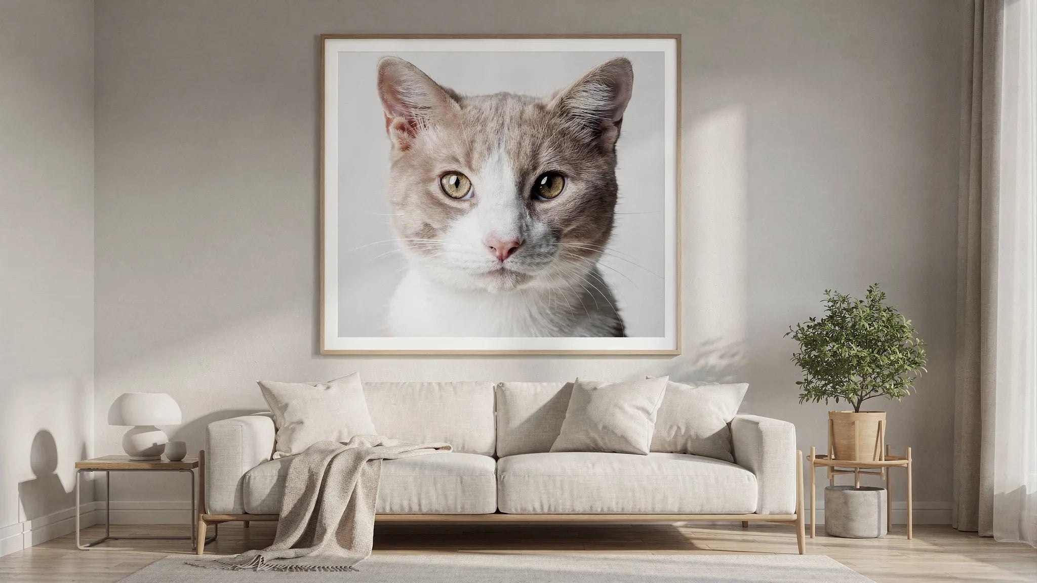 Poster XXL Wandbilder: So wirken große Tierportraits edel