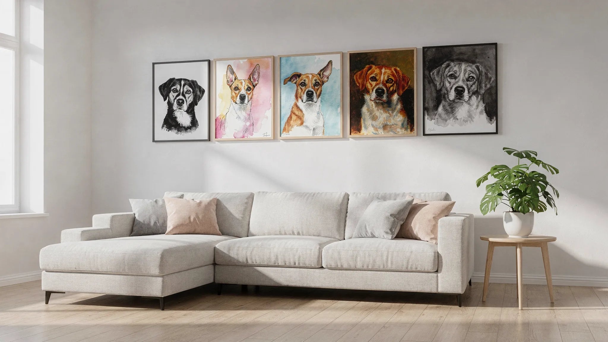 Hund als Kunstwerk: Kreative Stile im Vergleich