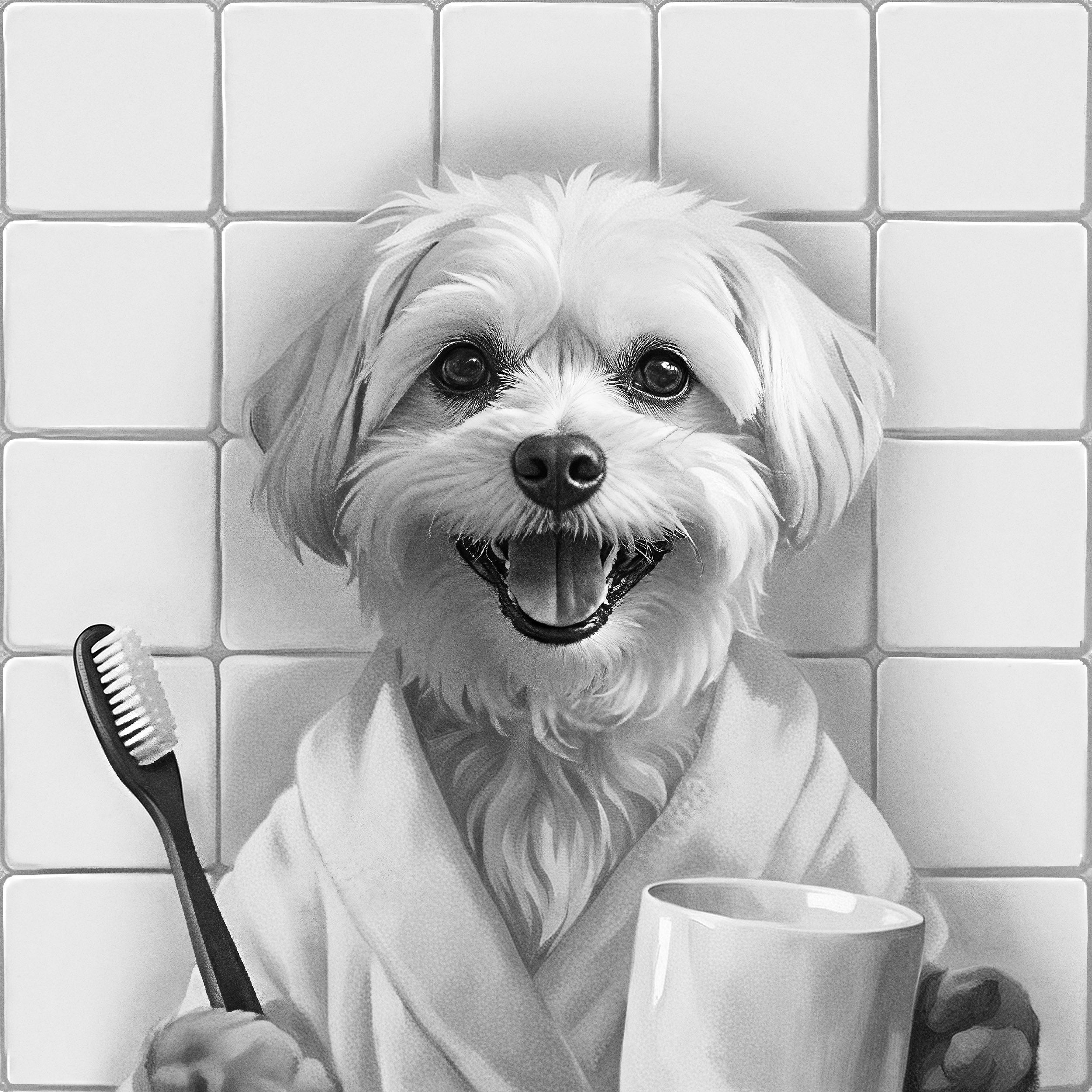 Lustige Tierportraits