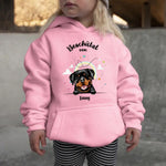 Beschützt von - Personalisierter Kinder-Hoodie - Hund & Katze - mehrere Farben