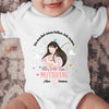 Beschützt von - Personalisierter Baby Body - Kurz - Muttertag