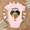 Beschütz von - Personalisierter Foto Baby Body