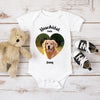 Beschütz von - Personalisierter Foto Baby Body