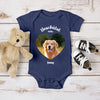 Beschütz von - Personalisierter Foto Baby Body