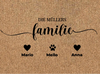 Familie - Personalisierte Fußmatte