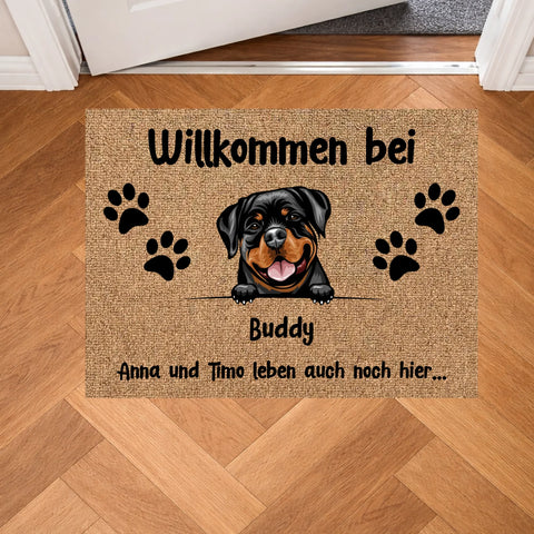 Personalisierte Fußmatte