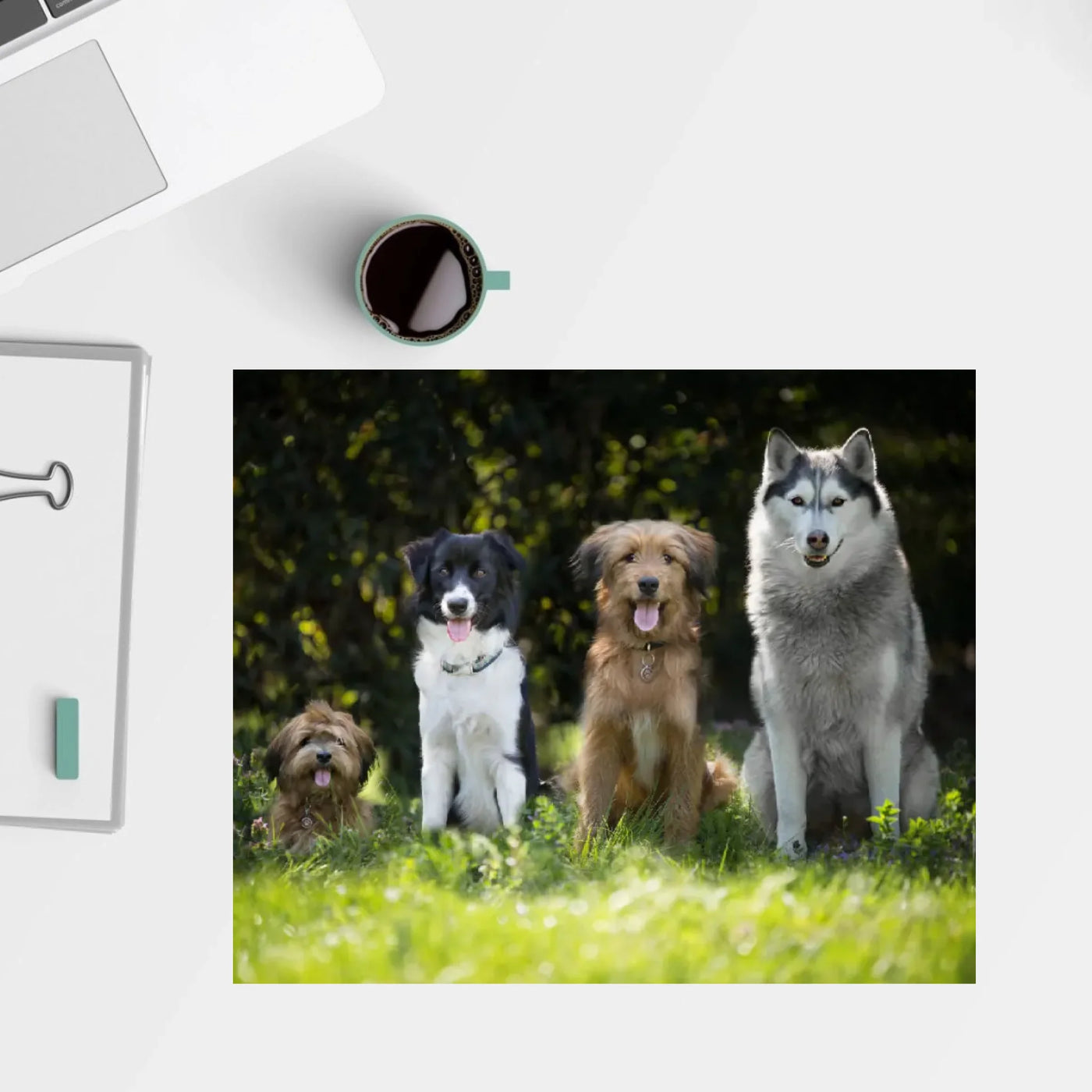 Schreibtisch Mockup
