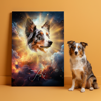 Personalisiertes Portrait - Kosmos Stil