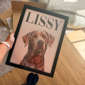 Premium Portrait mit Rahmen