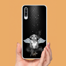 Personalisierte Portrait Handyhülle – Diamant Stil