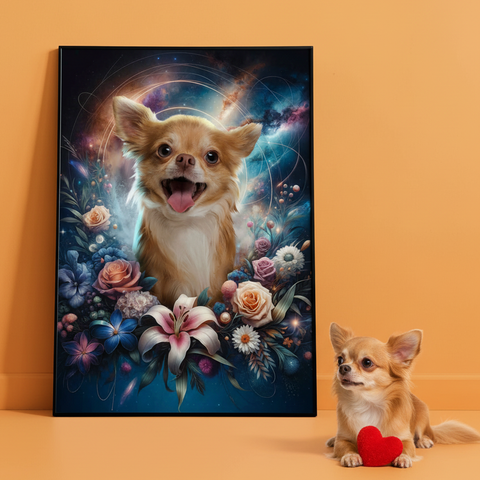 Personalisiertes Portrait - Universum Stil