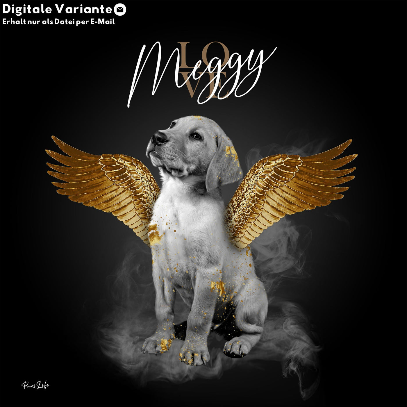 Digitales Engel Portrait