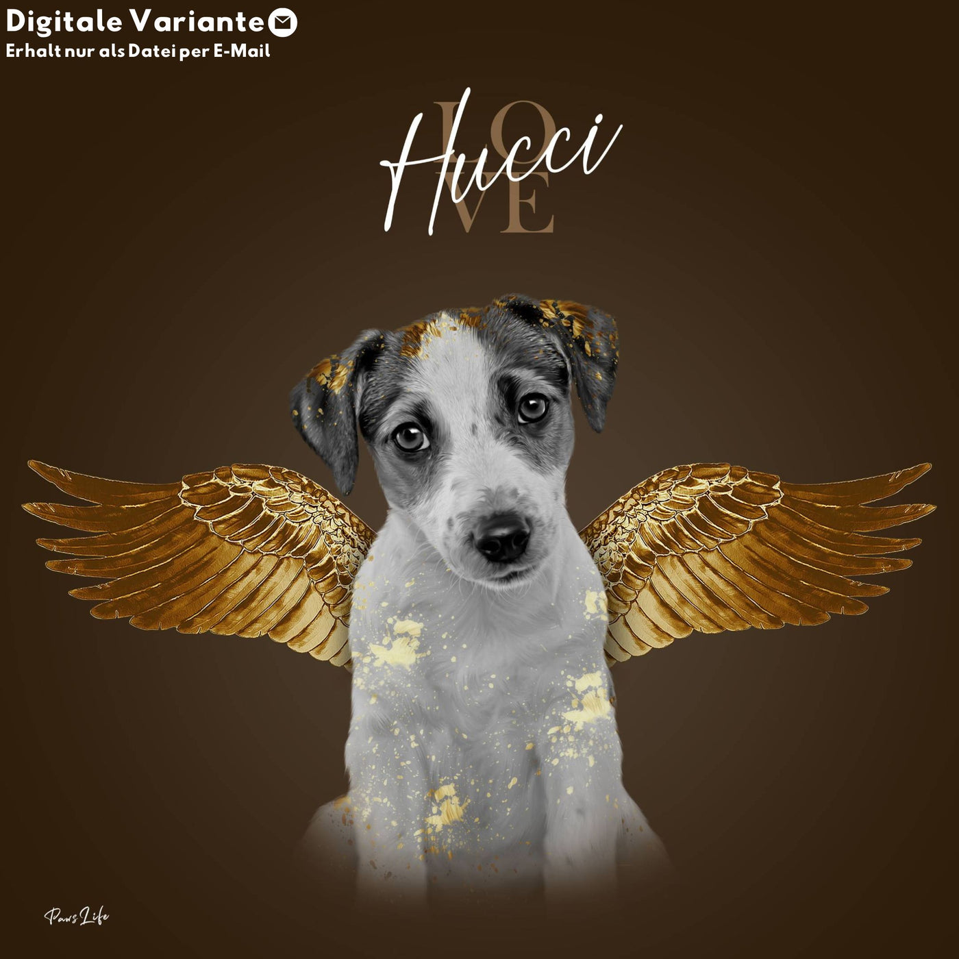 Digitales Engel Portrait