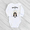Beschützt von - Personalisierter Baby Body Katze