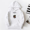 Beschützt von - Personalisierter Kinder Hoodie - Hund & Katze