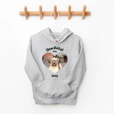 Beschütz von - Personalisierter Foto Hoodie - PawsLife