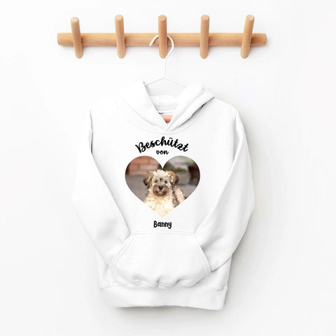 Beschütz von - Personalisierter Foto Hoodie - PawsLife