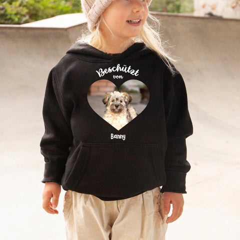 Beschütz von - Personalisierter Foto Hoodie - PawsLife