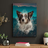 Personalisierte Portrait Leinwand - Natur Stil - PawsLife