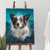 Personalisierte Portrait Leinwand - Natur Stil - PawsLife