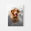 Personalisierte Portrait Leinwand - Natur Stil - PawsLife