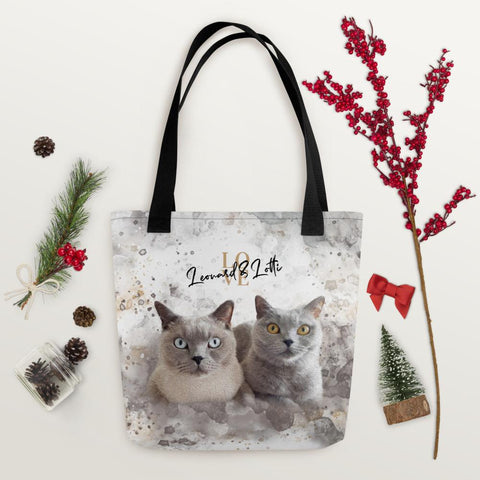 Personalisierte Shopper Tasche - PawsLife