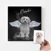 Personalisiertes Portrait - Diamant Engel Stil - PawsLife