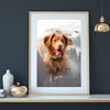 Personalisiertes Portrait Poster – Natur Stil - PawsLife